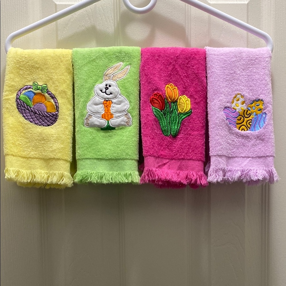 Spring towels 4 piece set